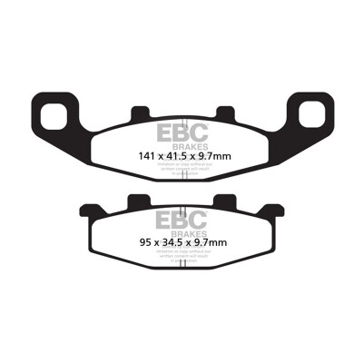 Pastilhas de freio sinterizadas EBC Sportbike FA129HH