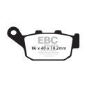 Pastilhas de freio semi-sinterizadas EBC V-PAD FA140V