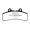 Pastilhas de freio orgânicas EBC FA210