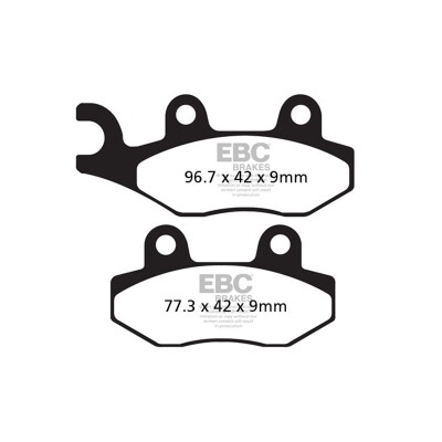 Pastilhas de freio esportivas sinterizadas EBC FA228HH