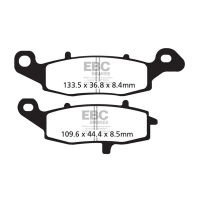 Pastilhas de freio esportivas sinterizadas EBC HH FA229HH