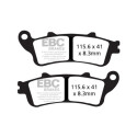 Pastilhas de freio semi-sinterizadas EBC V-PAD FA261V