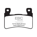 Pastilhas de freio esportivas sinterizadas EBC HH FA265HH