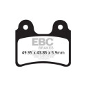 Pastilhas de freio orgânicas para motocross EBC FA303TT