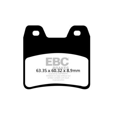 Pastilha de freio sinterizada EBC FA348HH