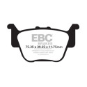 Pastilhas de freio orgânicas para motocross EBC FA373TT