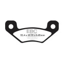 Pastilhas de freio sinterizadas para motocross EBC FA398R