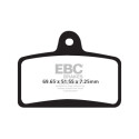 Pastilhas de freio orgânicas EBC FA399