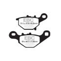 Pastilhas de freio orgânicas para motocross EBC FA401TT