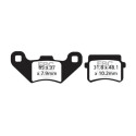Pastilhas de freio orgânicas para motocross EBC FA416TT