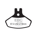Pastilhas de freio sinterizadas para motocross EBC FA468R