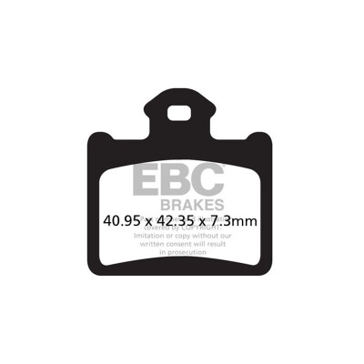 Pastilhas de freio sinterizadas para motocross EBC FA602R