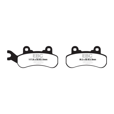 Pastilha de freio EBC Off Road FA683TT