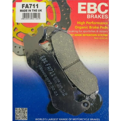 Pastilhas de freio orgânicas EBC FA711