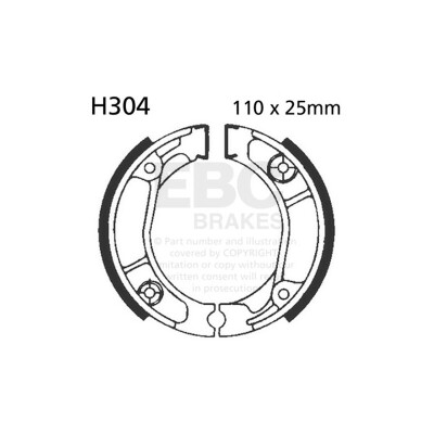 Kit de freio para motocicleta EBC H304