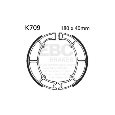 Kit de freio para motocicleta EBC K709