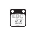 Pastilhas de freio orgânicas para scooter EBC SFA054