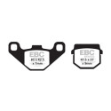 Pastilhas de freio orgânicas para scooter EBC SFA083