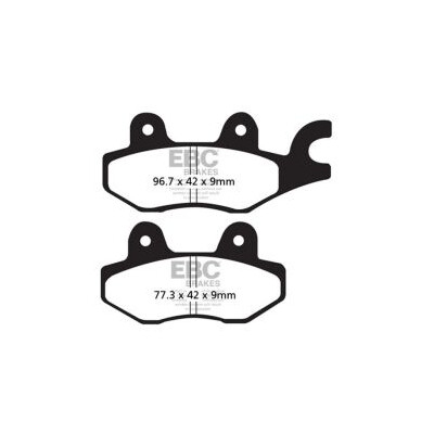 Pastilhas de freio sinterizadas para scooter EBC SFA197HH