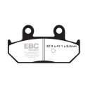 Pastilhas de freio orgânicas para scooter EBC SFA408