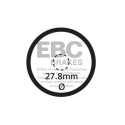 Conjunto de pastilhas de freio EBC SFA621V