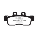 Pastilhas de freio orgânicas para scooter EBC SFA632