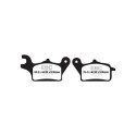 Pastilhas de freio orgânicas para scooter EBC SFA652