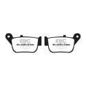 Pastilhas de freio orgânicas para scooter EBC SFA678
