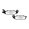 Pastilhas de freio orgânicas para scooter EBC SFA693