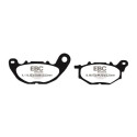 Pastilhas de freio orgânicas para scooter EBC SFA705