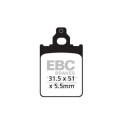 Pastilha de freio de carbono EBC para scooter SFAC186