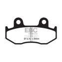 Pastilhas de freio de carbono EBC SFAC323 para scooter