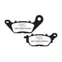 Pastilhas de freio de carbono EBC SFAC464 para scooter