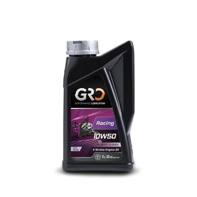 Óleo para motocicleta GRO Racing 4 tempos 10W50 1L