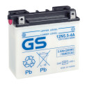 Bateria convencional GS 12N5.5-4A com pacote de ácido