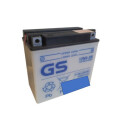 Bateria convencional GS 12N9-3B com pacote de ácido