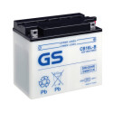 Bateria de motocicleta GS CB16L-B com pacote de ácido