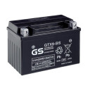 Bateria de motocicleta GS GTX9-BS AGM sem manutenção com pacote de ácido