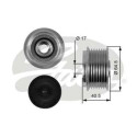 Roda livre do alternador DriveAlign®