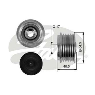 Roda livre do alternador DriveAlign®
