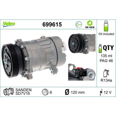 Compressor, ar condicionado