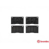 Jogo de 4 pastilhas de freio BREMBO P 36 003