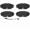 Jogo de 4 pastilhas de freio BREMBO P 56 052