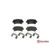 Jogo de 4 pastilhas de freio BREMBO P 59 060