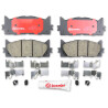 Jogo de 4 pastilhas de freio BREMBO P 83 117