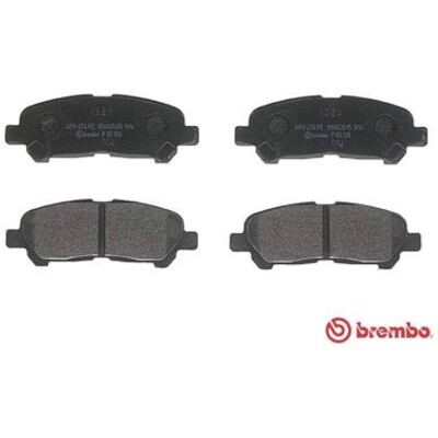 Jogo de 4 pastilhas de freio BREMBO P 85 006
