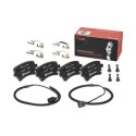Jogo de 4 pastilhas de freio BREMBO P 85 064
