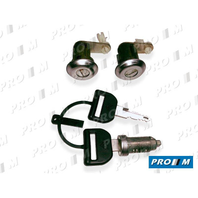 Conjunto de cilindro de fechadura VALEO 25-2371