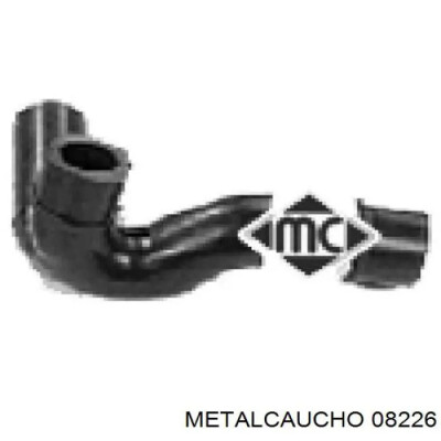 Tubo, válvula de recirculação de gás METALCAUCHO 8226