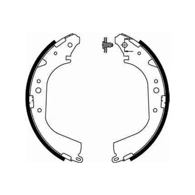 Conjunto de sapatas de freio TRW GS8502